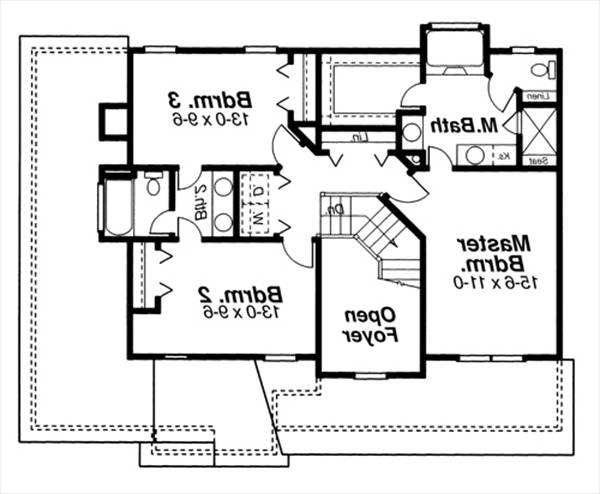 Second Floor image of Charlotte House Plan